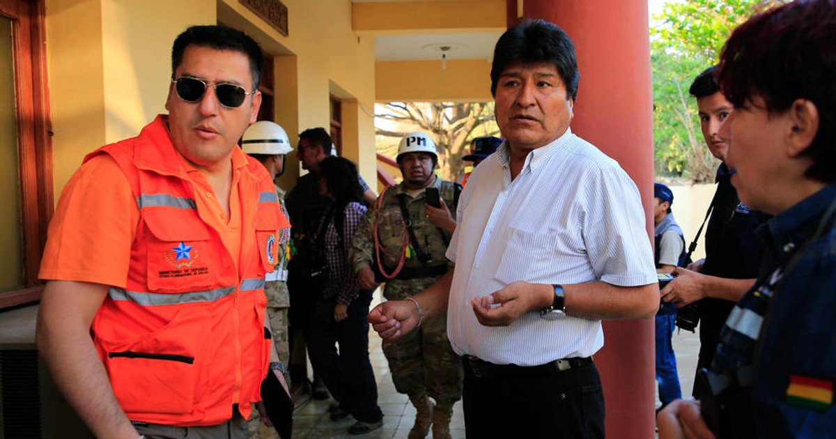 Preşedintele Boliviei, Evo Morales, s-a pierdut o oră în junglă (EPA)