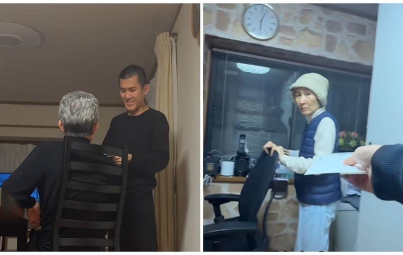 Un tânăr din Japonia a câștigat primii bani și i-a dat părinților săi: „Nu e mult, pentru că lucrez pe salariul minim" | VIDEO