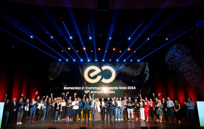Premiile Comerțului Online Românesc acordate în cadrul ediției de 19 ani a Galei Premiilor eCommerce