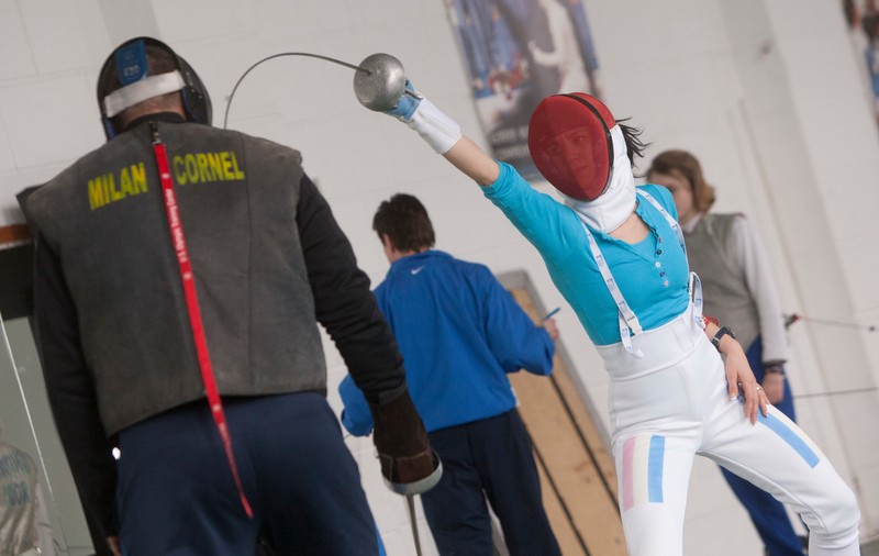 VIDEO / Simona Gherman a revenit pe planșă pentru a duce echipa de spadă la JO 2016