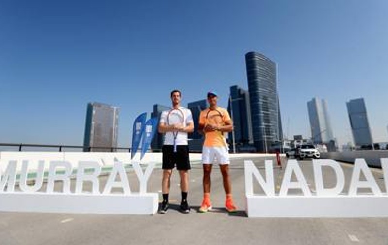 Tenis de mare clasă. Sezonul a început cu turneul demonstrativ de la Abu Dhabi: Goffin-Tsonga și Nadal-Berdych / VIDEO
