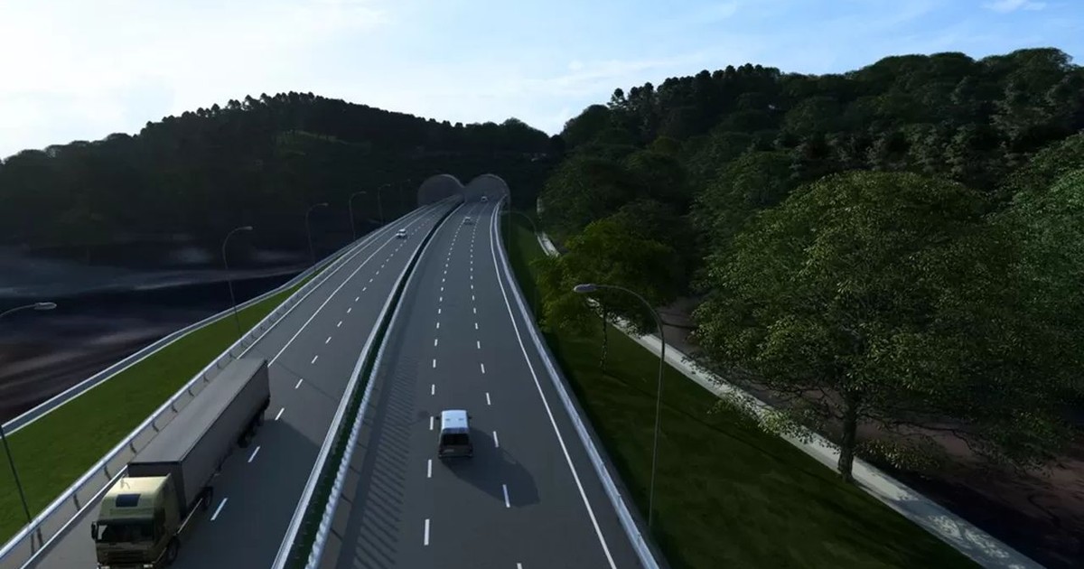Segment montan din autostrada A8, în simulările realizate de proiectant