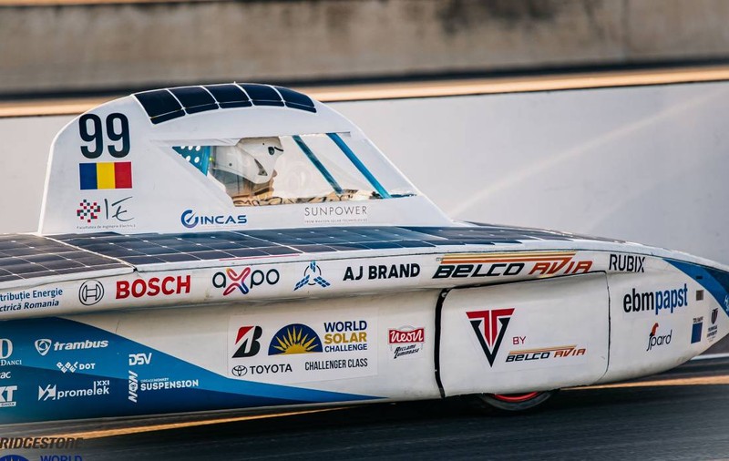 Echipa Solis din Cluj-Napoca scrie istorie la Bridgestone World Solar Challenge 2025 cu vehiculul solar