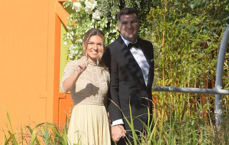 Primele imagini de la căsătoria civilă a Simonei Halep cu Toni Iuruc