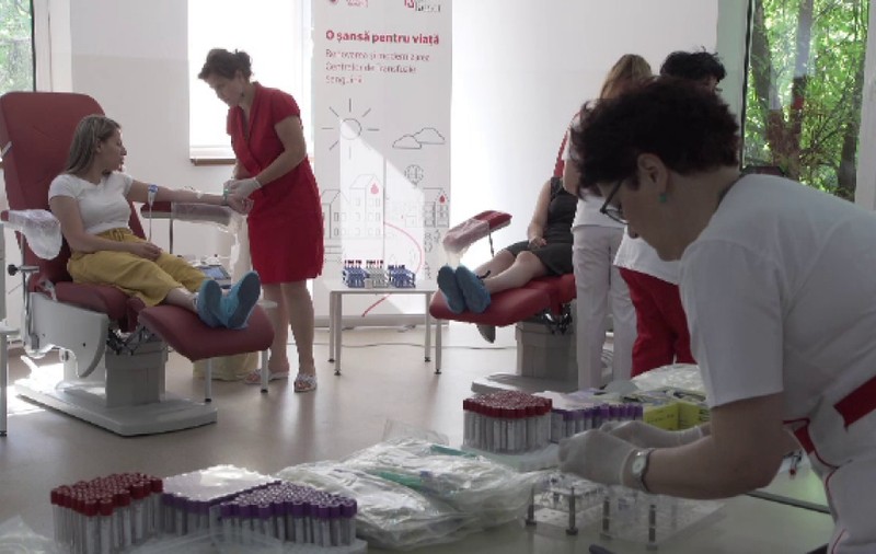 Personalul medical de la Spitalul Fundeni a donat sânge pentru pacienții lor