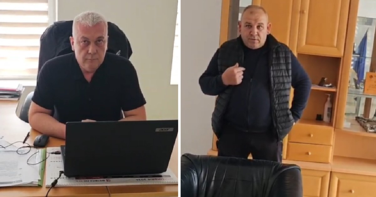 colaj cu primarul și consilierul unei primării
