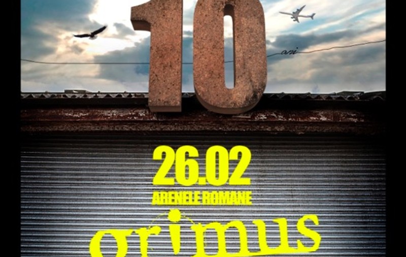 (P) Concert aniversar Grimus: 10 ani "In a Glimpse" la Arenele Romane din Bucuresti!