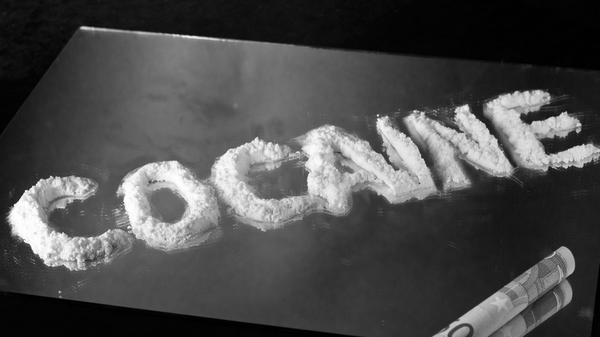 Imagine cu mesajul „cocaină”