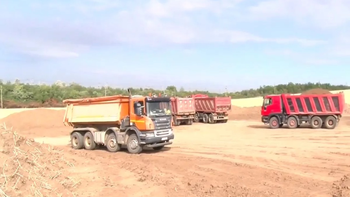 Lucrări la Centura Sud a Craiovei