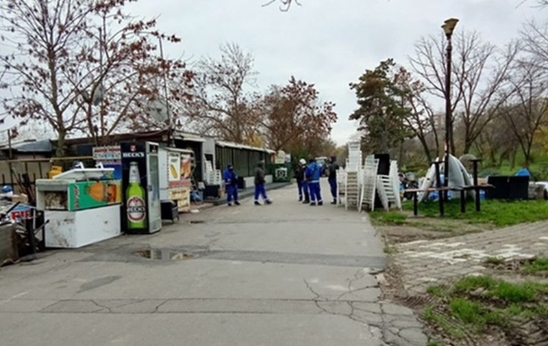 Cârciumi și coșmelii desființate pe Faleza din Galați: proprietarii nervoși au făcut scandal
