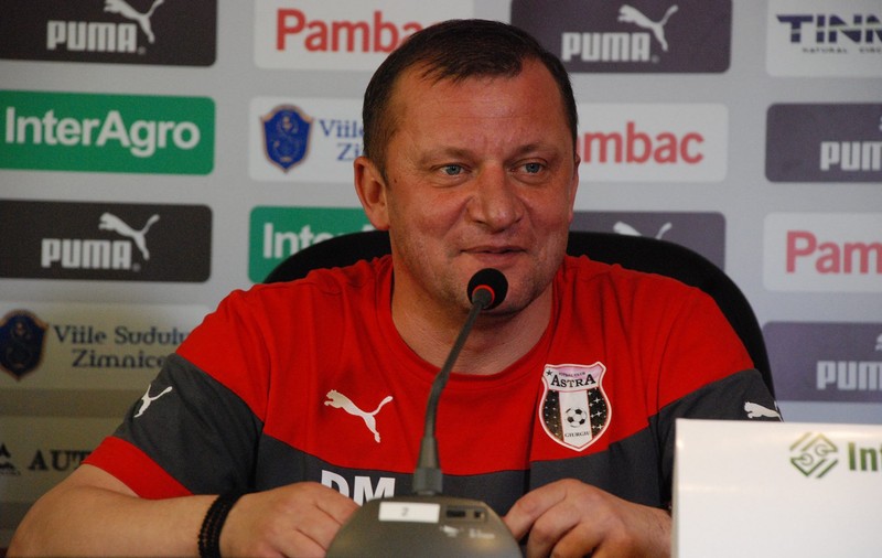 Dorinel, despre primul meci al Astrei fără patronul Niculae