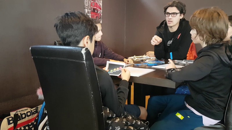 La academia lui Victor Hănescu, copiii fac şi antrenament mental pentru a deveni, cândva, campioni