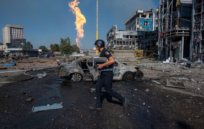 Ucrainenii l-au identificat pe colonelul care a comandat bombardarea Harkovului, pe 30 august: șase morți, peste 100 de victime