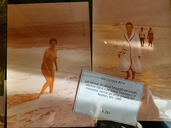 Două fotografii din intimitatea Elenei Ceauşescu, scoase la licitaţie cu preţul de pornire de 250 de euro