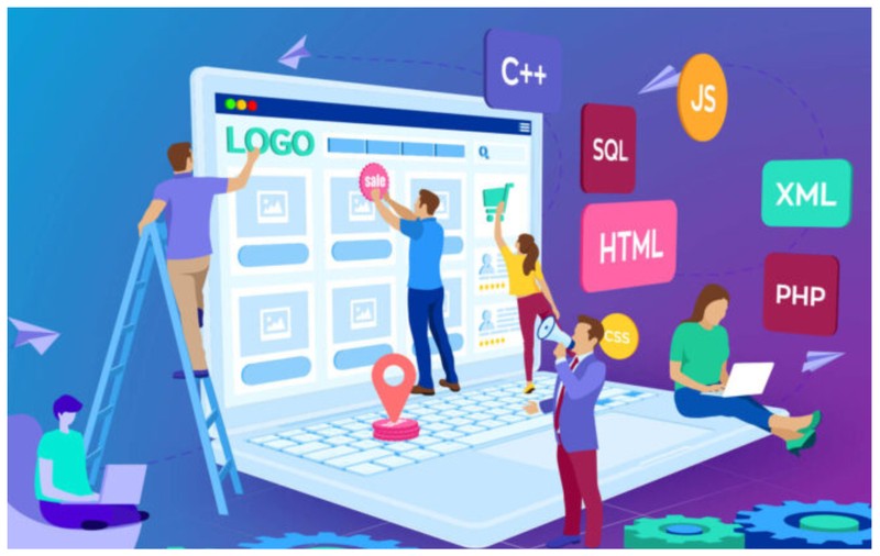 Creare site web prin metoda website builder