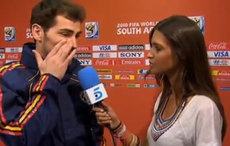 Video | Iker Casillas, pus într-o postură jenantă de iubita lui