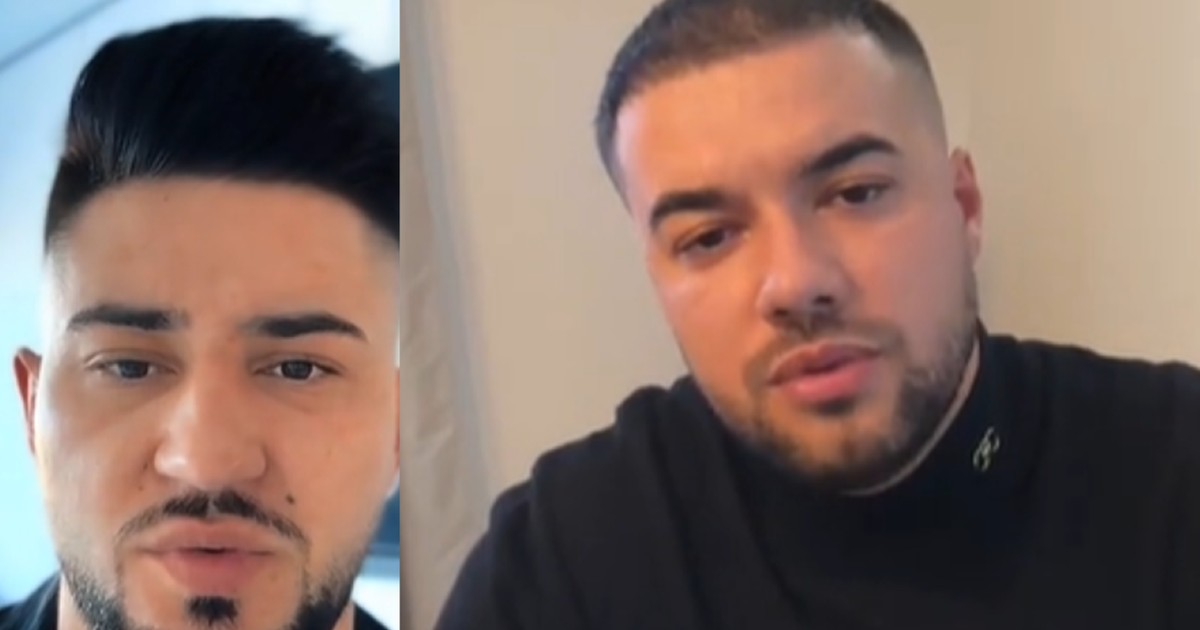 Bogdan Mocanu și Culiță Sterp și-au cerut scuze după ce l-au promovat pe Alexandr Stoianoglo. Foto Captură video TikTok @culita_sterp_official și @bogdan.mcn