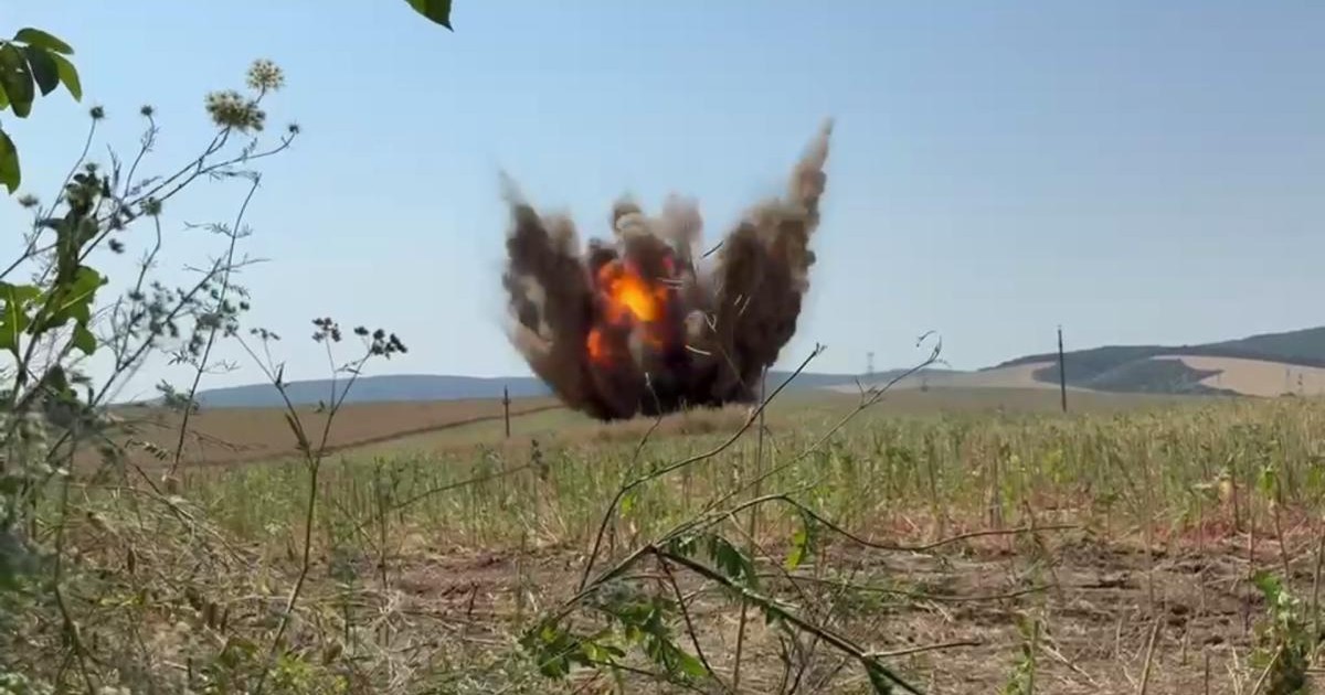 O dronă găsită pe un câmp din Tulcea a fost detonată.