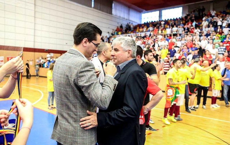 FRF l-a suspendat pe Toader Ștefu. Patronul echipei de futsal United Galați  a vrut schimbarea lui Burleanu