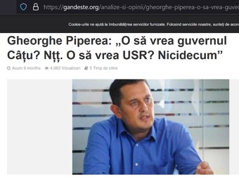 Avocatul Gheorghe Piperea