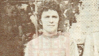 Fostul fotbalist Flavius Domide, în perioada de glorie. Foto Revista Sport 1973