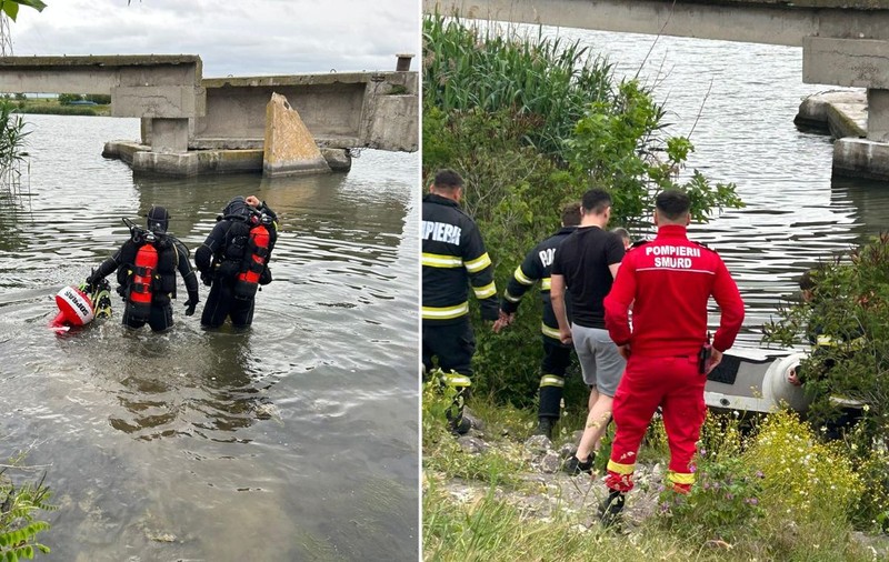 Operațiune de salvare în Constanța, după ce două persoane, dintre care un minor, au căzut în Canalul Dunăre - Marea Neagră