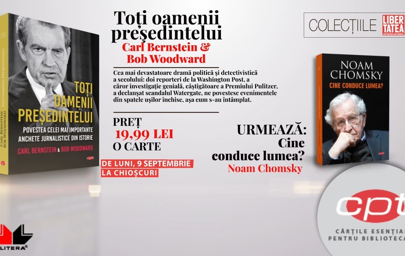 ”Toți oamenii Președintelui”, de Carl Bernstein & Bob Woodward| RECOMANDARE DE CARTE