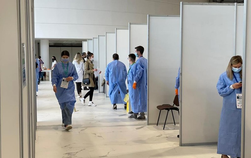 Peste 21.100 de persoane au fost imunizate la maratonul vaccinării organizat în spitalele militare