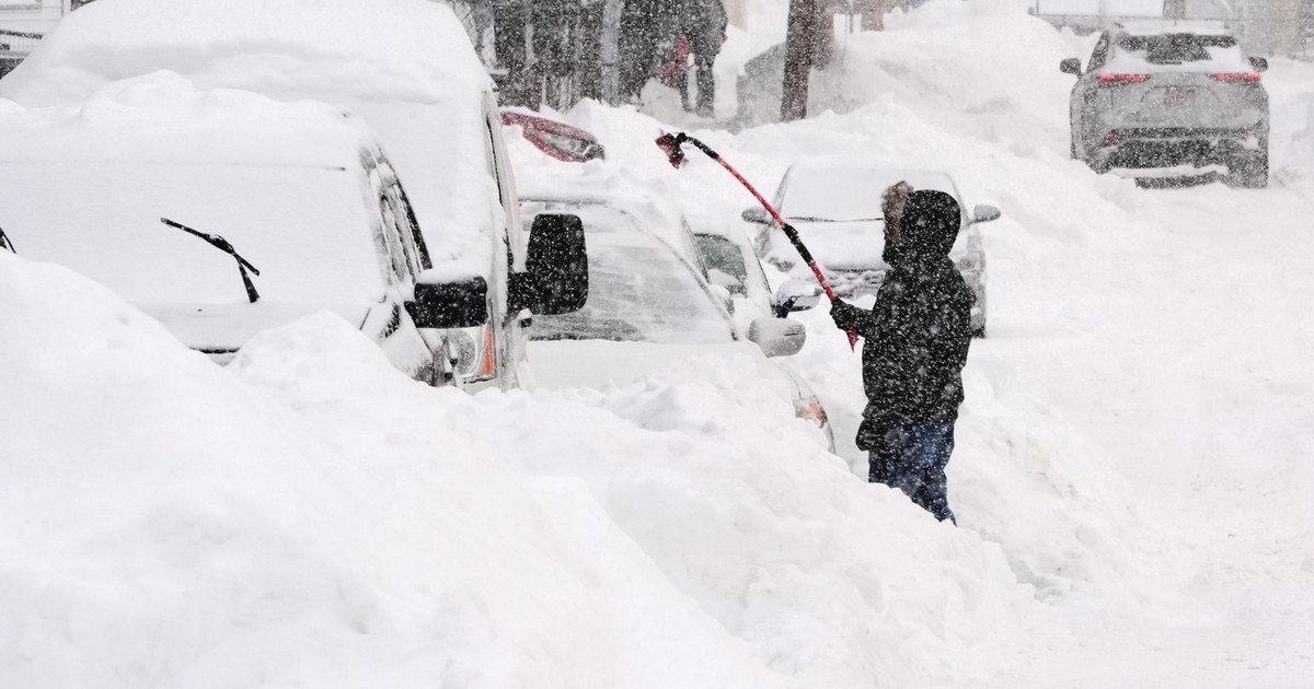 Furtuna de iarnă în SUA. Imagine din statul Massachusetts Foto; Profimedia