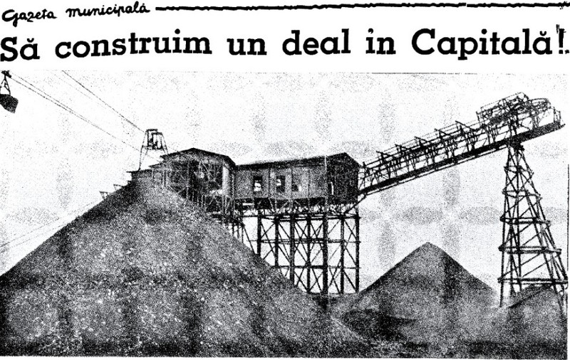 Planul inedit al bucureștenilor de acum 80 de ani: Construirea unui deal al Capitalei