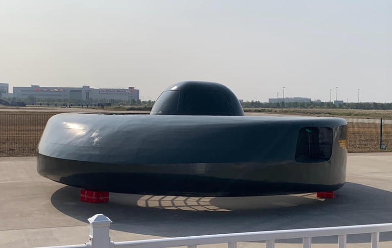 China a construit un elicopter care arată ca o farfurie zburătoare din filmele SF