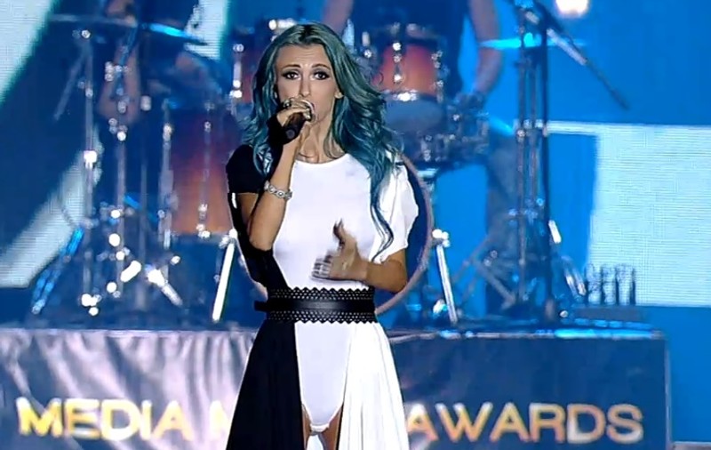 Explicaţia Andreei Bălan, după gafa de la Media Music Awards: "Zonele intime au rămas..."