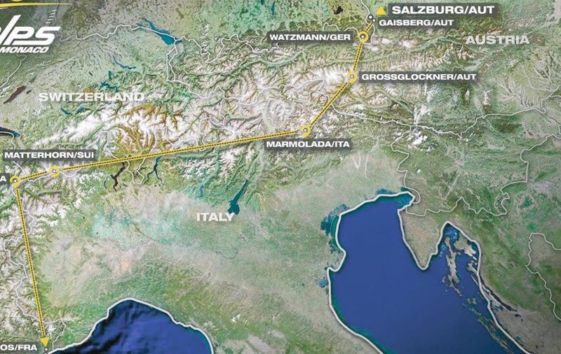 Prin Alpi cu parapanta