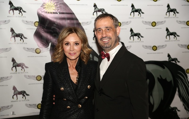 Anastasia Soare, la premiera filmului "Nu sunt faimos, dar sunt aromân", la Los Angeles
