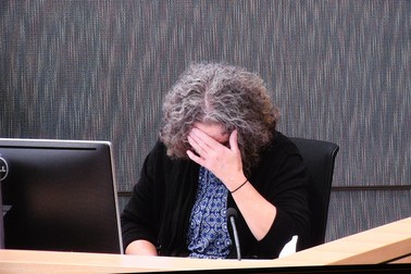 Kathleen Folbigg, în timpul unei audieri din urmă cu doi ani