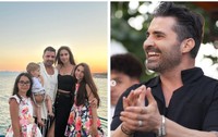 Pepe si sotia lui, alaturi de copii
