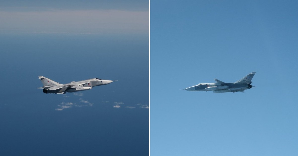 Avioane suedeze, ridicate de la sol pentru a intercepta avioane de luptă rusești Captură X @Forsvarsmakten