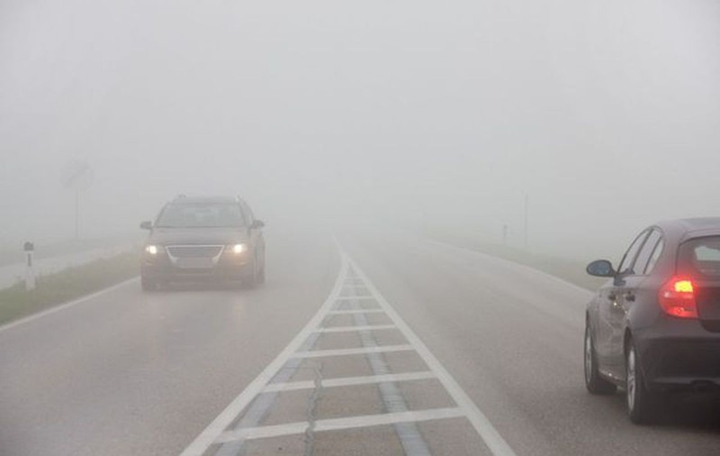 Trafic îngreunat pe A2, între kilometrii 15 și 45, din cauza ceții