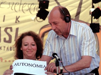 Traian Băsescu în 2009, la Tușnad și lecția sa de autonomie Foto: EPA