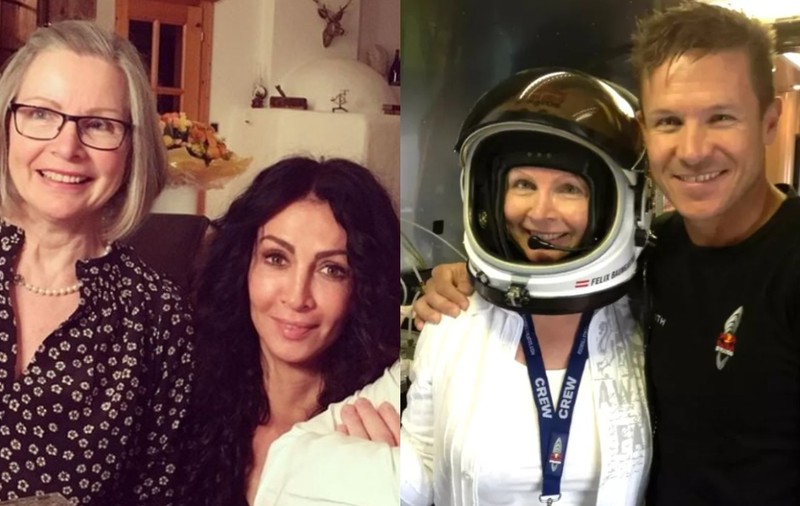 Imagini rare cu părinții lui Felix Baumgartner. Ce relație avea Mihaela Rădulescu cu familia regretatului parașutist austriac