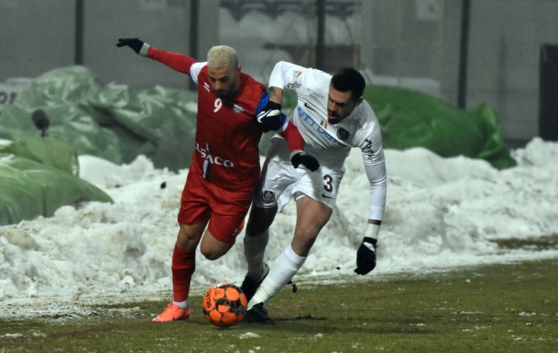 Liga 1, etapa a 22-a. CFR Cluj, eșec în meciul de la Botoșani. FCSB a pierdut cu Academica Clinceni