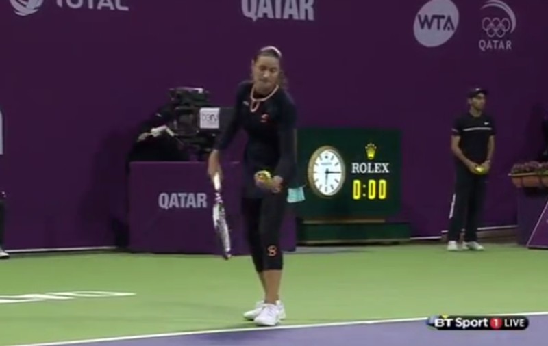 SImonica! Monica e noua Simona! ^Niculescu - meci teribil, la Doha. Ca și Halep, a avut 4-1, dar a pierdut setul, apoi meciul / LIVE BLOG