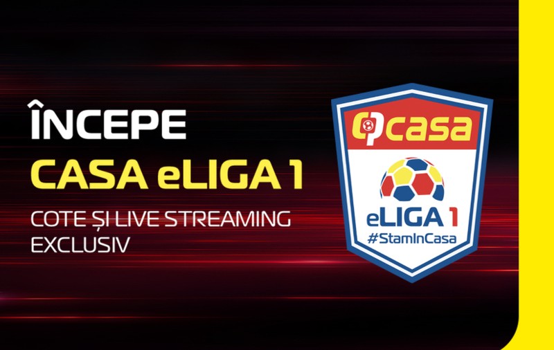 (Publicitate) Liga 1 e din nou în ofertă! Pariezi pe derby-urile din Casa eLiga FIFA 20