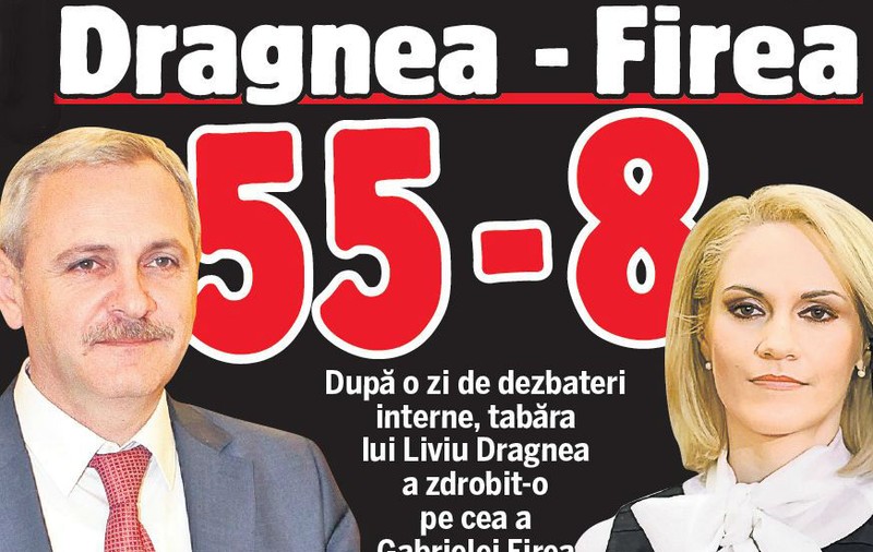 Tolo: Dragnea a bătut-o pe Firea la fel de rău și exact cu armele cu care Burleanu l-a bătut pe Lupescu!