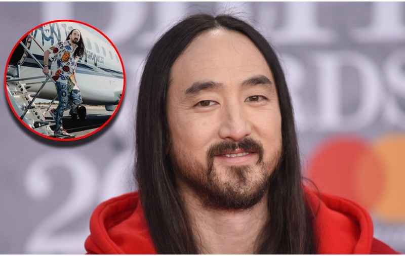 Cum arată avionul de 20 de milioane de euro al lui Steve Aoki. Artistul aterizează în România pe 21 martie 2025