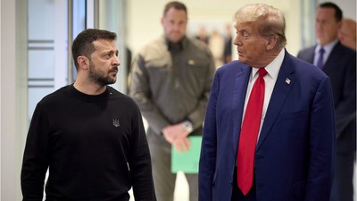 Volodimir Zelenski și Donald Trump