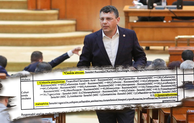 Familia unui deputat de 49 de ani decedat de COVID în 2020 cere 1.000.000 euro daune Spitalului Militar, unde s-a infectat cu 4 bacterii nosocomiale