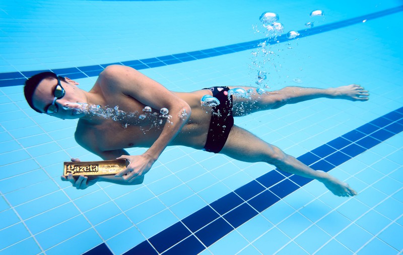 FOTO: David Popovici, „sportivul anului” în ancheta Gazetei Sporturilor