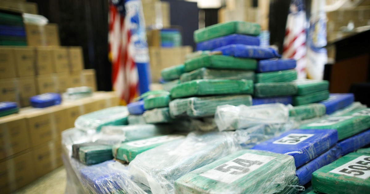 Polițiștii au găsit peste 100 de tone de cocaină în valoare de 8,3 miliarde de dolari. Imagine cu caracter ilustrativ. Foto Getty Images