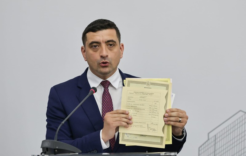 George Simion n-a putut să spună o propoziție întreagă în franceză, după ce s-a lăudat că a luat 10 la BAC la această materie
